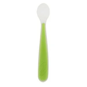 Chicco Colher de Silicone Verde 6M+