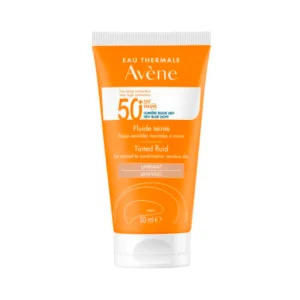 Avène Solar Fluido de Rosto com Cor FPS 50+ 50mL