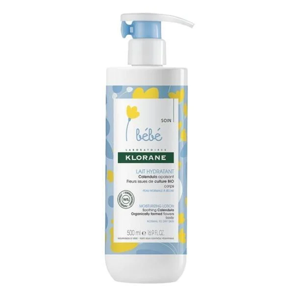 Klorane Bebé Leite Hidratante com Calêndula 500mL