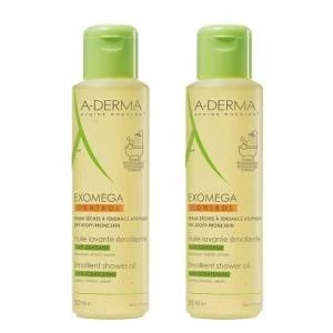 A-Derma Exomega Control Óleo de Duche Duo (2X500mL)