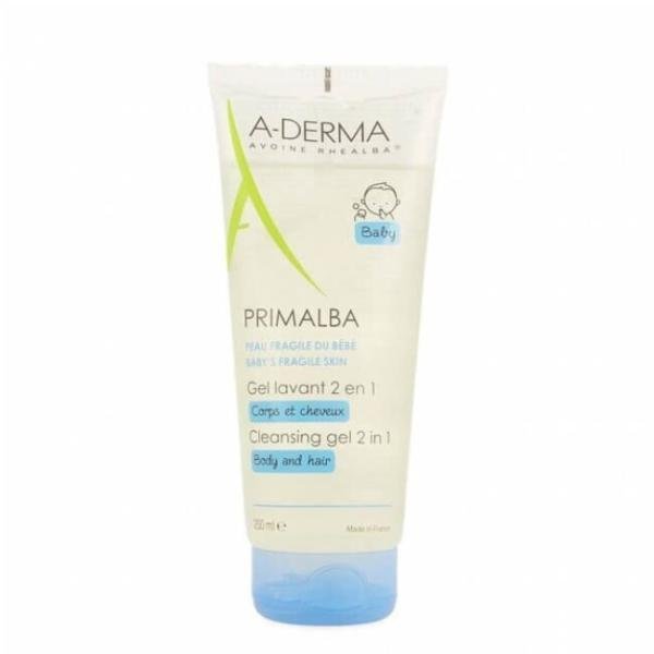 A-Derma Primalba Gel Wash 2 en 1 200 mL