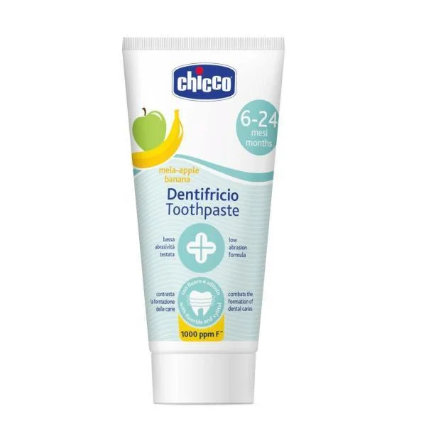 Chicco Pasta Dentífrica Maçã e Banana 6M+ 50mL