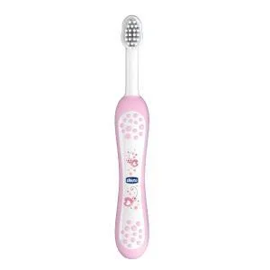 Chicco Escova Dentes de Leite Rosa 6-36M