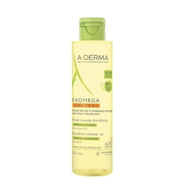A-Derma Exomega Control Óleo de Duche 200mL