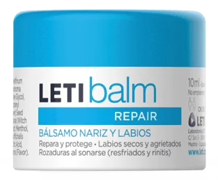 LETIbalm bálsamo reparador nariz e lábios