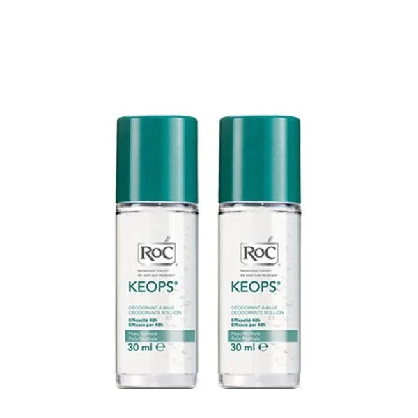 Roc Keops Desodorante Duo Roll-On - Pack Promocional Duo 2x30 mL
