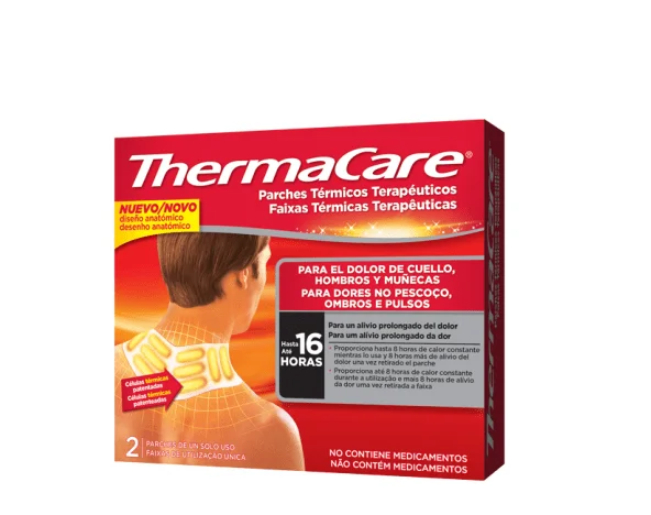 Banda térmica Thermacare para cuello y hombros X2
