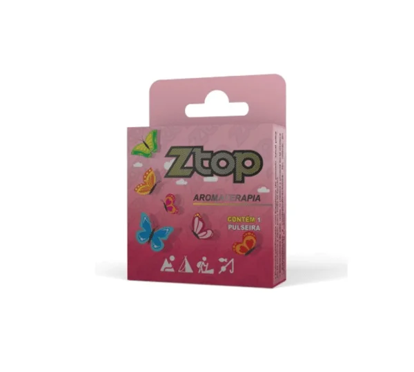Ztop Repelente de mosquitos pulsera niños rosa