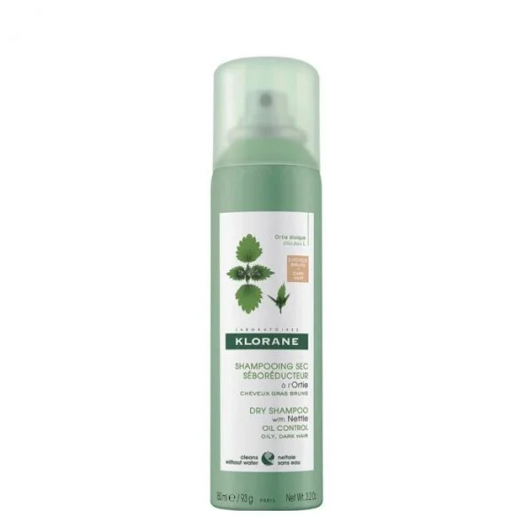 Klorane Champô Seco Ortiga Cabelos Castanhos 150mL