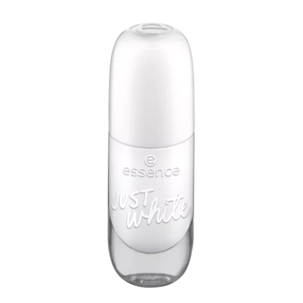 Essence - verniz de unhas gel nail colour 33 - JUST white