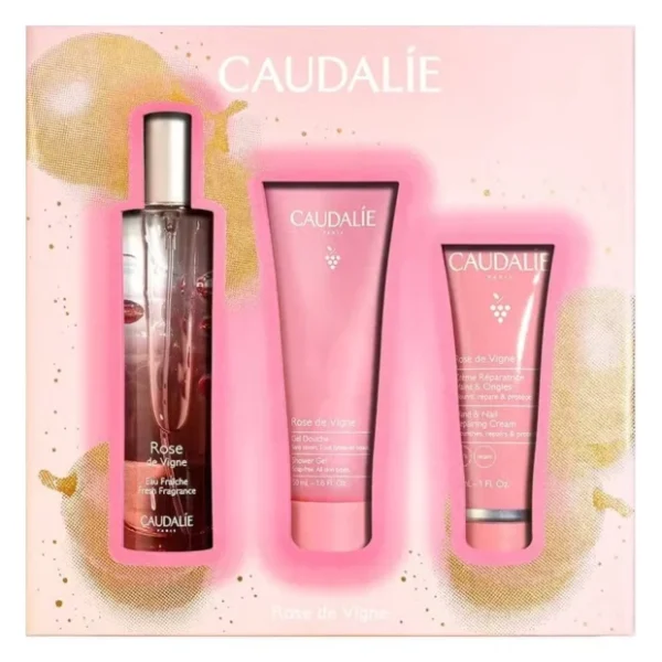 Caudalie Rose de Vigne Set Trío Perfumado