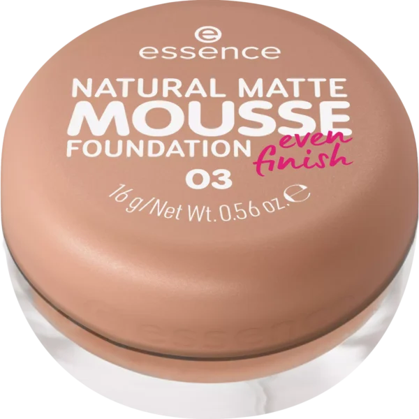 Essence - Base em Mousse Natural Matte 03