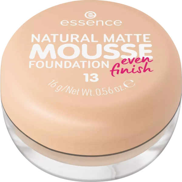 Essence - Base em Mousse Natural Matte 13