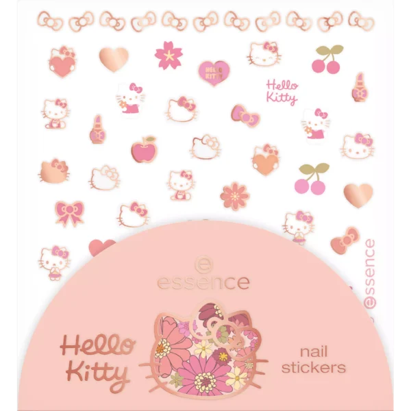 Essence - Autocolantes de unhas Hello Kitty