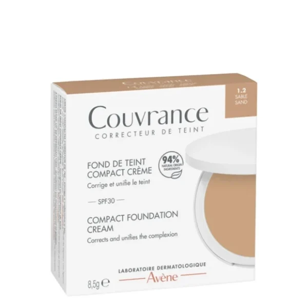 Avène Couvrance Base Compacta em Creme Cor Areia 8.5g