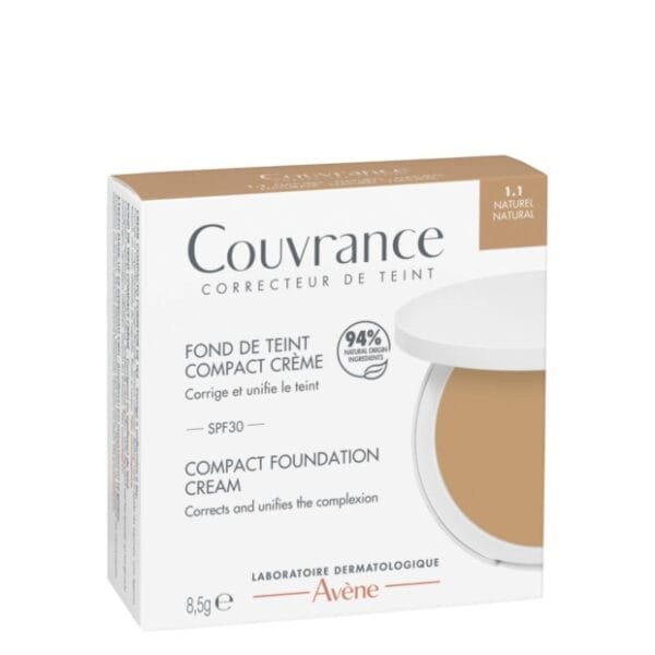 Avène Couvrance Base Compacta em Creme Cor Natural 8.5g