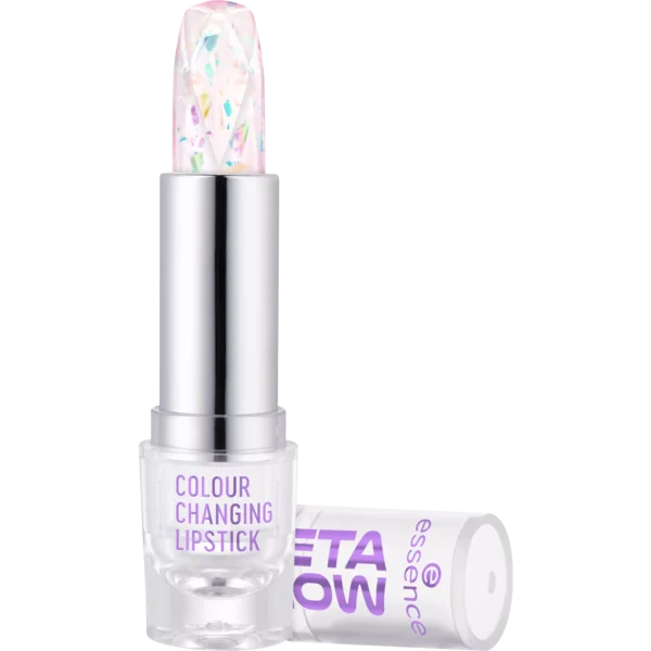 Essence - batom QUE MUDA DE COR META GLOW