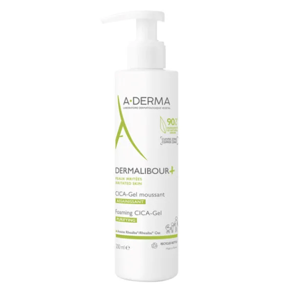 A-Derma Dermalibour+ Cica Gel Espumoso Purificante 200ml