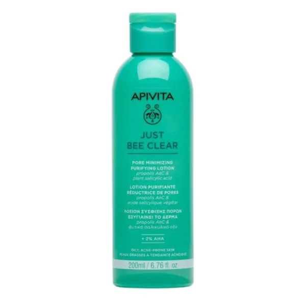 Apivita Just Bee Loción Purificante Transparente 200ml