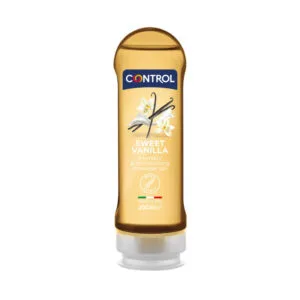 Control Gel de Masaje Vainilla Dulce 200ml