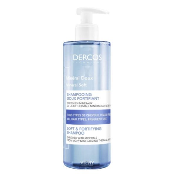 Dercos Fortificante Shampoo Mineral Suave 400ml