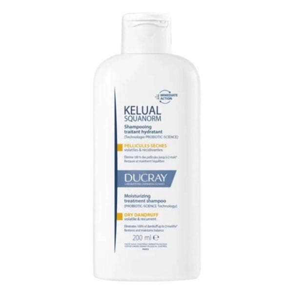 Ducray Kelual-Squanorm Shampoo Caspa Seca 200ml