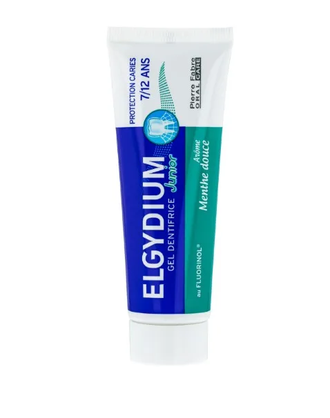 Elgydium Junior Pasta de Dientes Suave Sabor Menta 7-12 Años 50ml