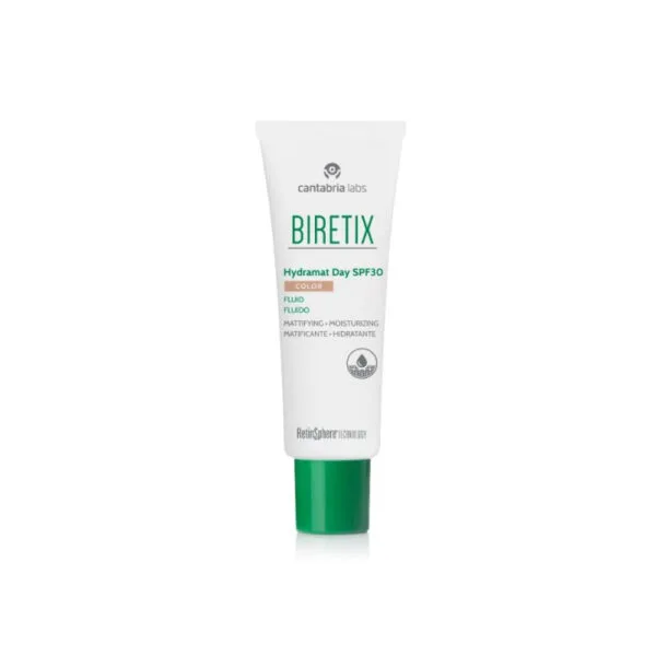 Biretix Hydramat Day Fluido Cor SPF30 - 50ml