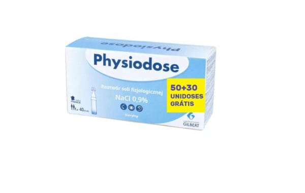 Physiodose Soro Fisiológico - 5ml (50+30 unidades)