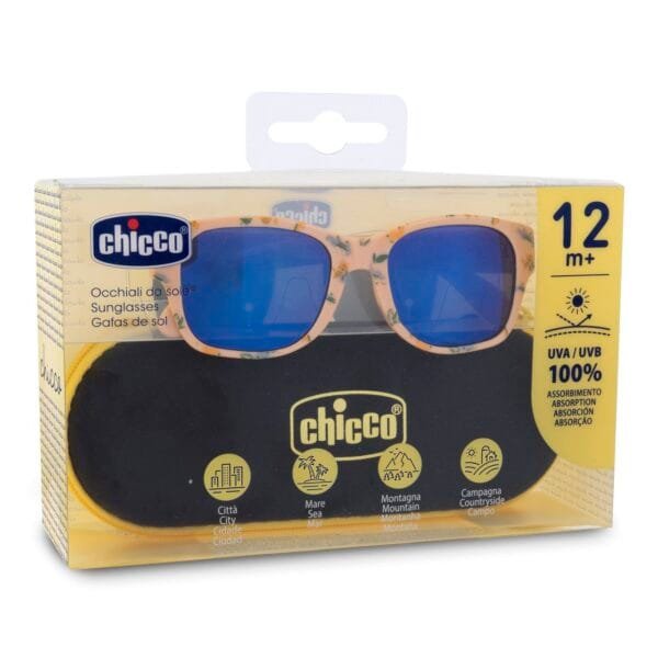 Chicco - Óculos de Sol 12M Salmão