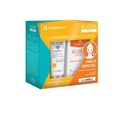 Heliocare Pack 360 A-R Emulsion 50ml + D Plus 30 Cápsulas