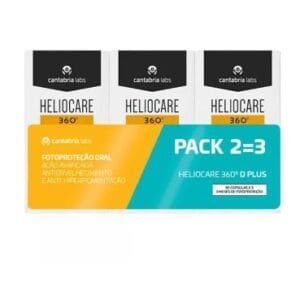 Heliocare Pack 360 D Plus 2=3 (3x30cáps)