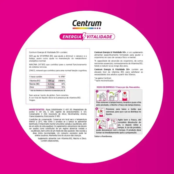 Centrum Energia Vitalidade - 30x7ml - Image 7