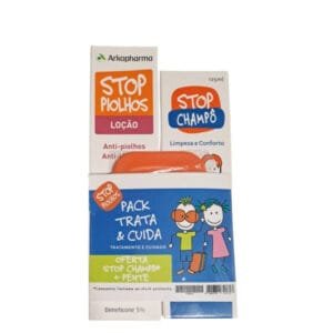 Arkopharma Pack Stop Piolhos Trata & Limpa Locão 200ml +Oferta Champô 125ml + Pente
