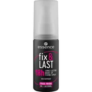 Essence SPRAY FIXADOR DE MAQUILHAGEM fix & LAST 18h