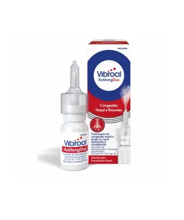 Vibrocil ActilongDuo , 0.5 mg/ml + 0.6 mg/ml Frasco 10 ml