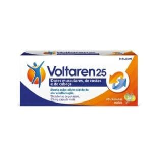 Voltaren 25 , 25 mg Blíster 20 Unidad(es) Cápsulas Blandas