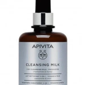 Apivita Leite de Limpeza 3 em 1 Rosto e Olhos 300mL
